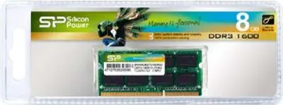 Produktbild von Silicon Power 8GB DDR3 1600 MHz Speichermodul 1 x 8 GB