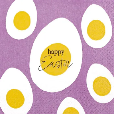Produktbild von Servietten 33x33 cm - Happy Easter Egg
