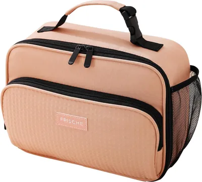 Produktbild von Kühltasche Isolierte Lunchtasche 6,3 l, tragbare Lunchtaschen für Damen und Herren, wasserdichte Thermo-Kühltasche, Lunchtaschen mit Isolierschic