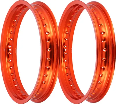 Immagine prodotto di Set: 2 cerchioni in alluminio 2,5 x 16 ", anodizzato oro