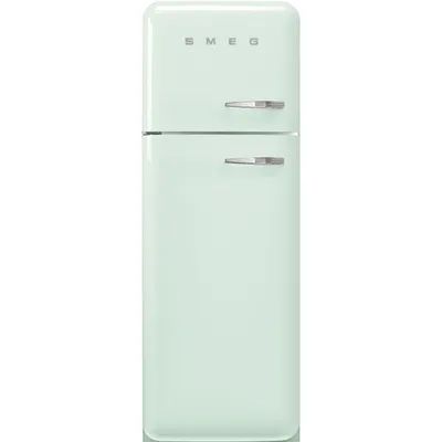 Produktbild von Smeg FAB30LPG5 Freistehende KÃ1/4hl-/Gefrierkombi, 2 TÃ1/4ren, 222 l Nutzinhalt KÃ1/4hlteil, 72 l Nutzinhalt Gefrierteil, 60,1 cm Breite, , 168 kWh/Jahr, 4 Sterne, 37 dB Geräuschemissionen, Inverter-Motor