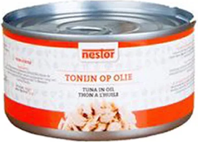 Produktbild von Nestor - Tonijn - Chunks - In Olie - 6 x 185 gram