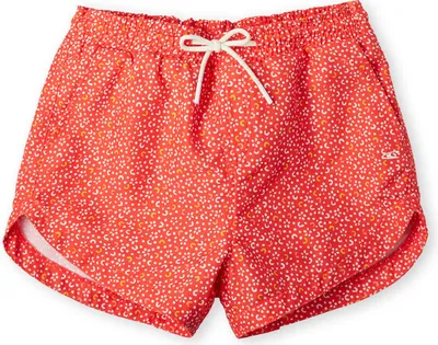 Produktbild von O'Neill - UV-Badeshorts für Mädchen - All Over Print - Rot, 140