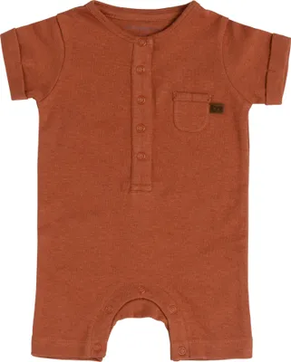 Produktbild von Baby's Only Strampler kurzer Ärmeln Melange - Honey - 50 - 100% Baumwolle
