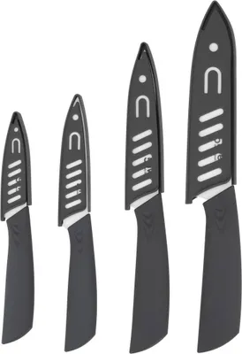Zdjęcie produktu dla 5 five simply smart - 4er-set keramikmesser "caractère" grau