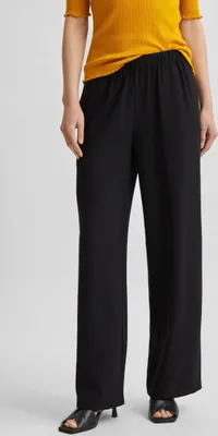 Produktbild von Damen SELECTED Weite Schlupf Stoffhose Marlene Palazzo SLFINNI-RELAXED | 44