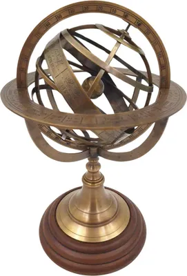 Produktbild von Astrolabium kugelförmig Höhe 28 cm - AML124