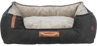 Produktbild von TRIXIE BE NORDIC Bett Föhr - schwarz/sand - 60 × 50 cm