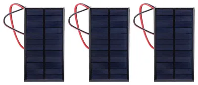 Zdjęcie produktu dla Panel słoneczny - 6 V - 1 W - kabel 30 cm - 3 szt.