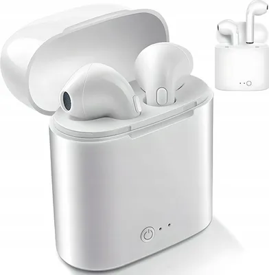 Obrázek produktu pro Bezdrátová sportovní sluchátka do uší Bluetooth i7s TWS s powerbankou
