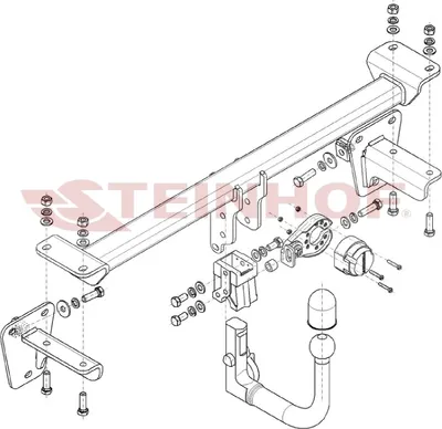 Produktbild von Z547064 Anhängerkupplung passend für MERCEDES V177 09/2018- abnehmbar