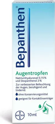 Produktbild von Bepanthen Augentropfen, 10 ml Lösung