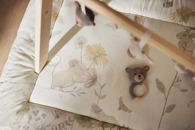 Produktbild von Jollein Krabbeldecke 75x95cm - Farbe: Dreamy Mouse