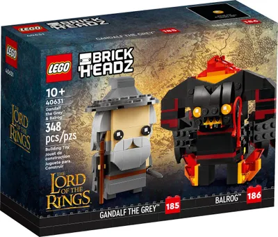 Produktbild von LEGO® BrickHeadz 40631 Gandalf der Graue und Balrog™