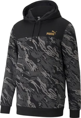 Produktbild von PUMA Graphic Camouflage Fleece Hoodie Herren puma black 51 M