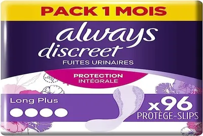 Produktbild von 96 St. always Discreet Inkontinenz Slipeinlage Long Plus 24er Pack x 4