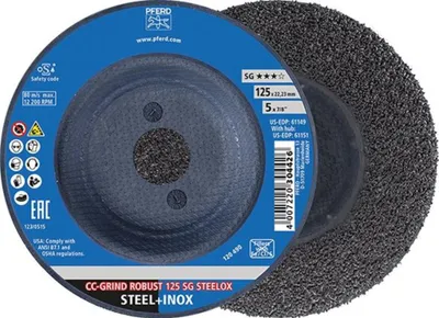 Produktbild von PFERD CC-GRIND ROBUST SG STEELOX, 12,5 cm, 10 Stück(e)