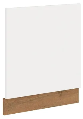 Produktbild von Küche Vigo Frontblende Geschirrspüler integriert 60 cm Eiche Lancelot Weiß Glanz