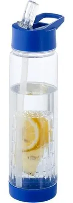 Produktbild von Trinkflasche mit Fruchteinlage - 740 ml - blau - BPA-frei
