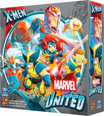 Zdjęcie produktu dla Asmodee Marvel United: X-Men, Gra planszowa, Wiele gatunków, 14 lat(a), 40 min