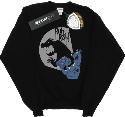 Produktbild von Scooby Doo - "Ruh Roh" Sweatshirt für Damen BI34259 (S) (Schwarz)