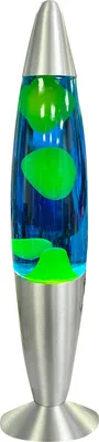 Zdjęcie produktu dla Lampa stołowa BLULAXA LED lava, 50961, 20W, 34 cm, żółty/niebieski