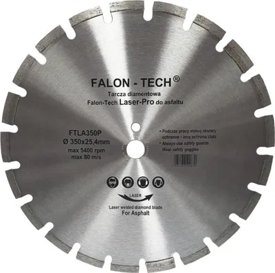Produktbild von Diamanttrennscheibe Falon-Tech Laser-Pro 350 x 25,4 mm