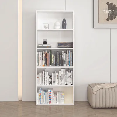 Produktbild von Skye Decor, Hochwertiges Bücherregal, Weiß, 60x147x20 cm, 100% Melamin
