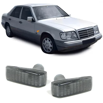 Produktbild von Seitenblinker schwarz smoke für Mercedes W202 93-97 SL R129 89-01 E W140 S W201