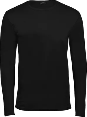Obrázok produktu pre Pánske interlokové tričko s dlhým rukávom BC3312 (L) (Black)