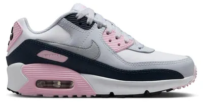 Obrázek produktu pro Nike Air Max 90 LTR, bílá, růžová, světle modrá, šedá (dětská verze) - velikost EU 40