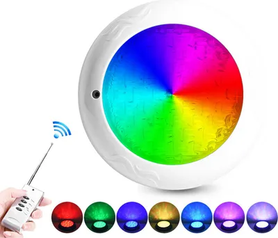 Obrázok produktu pre LED osvetlenie bazéna IP68 vodotesné AC DC12V 35W s diaľkovým ovládaním pre vonkajšie bazény biele