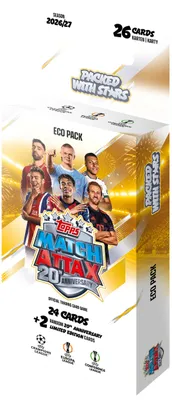 Produktbild von Topps Match Attax Champions League 2026/27 Eco Pack – 26 Karten