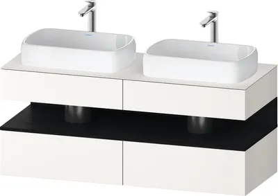 Produktbild von DURAVIT QA4767016840000 QTG KWTU WH Ek. 1400x550x600 Wß Smt H