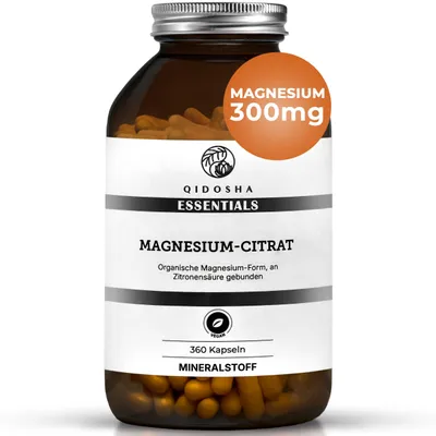 QIDOSHA Magnesium Citrat Kapseln als Tri-Magnesium… – Bild 2