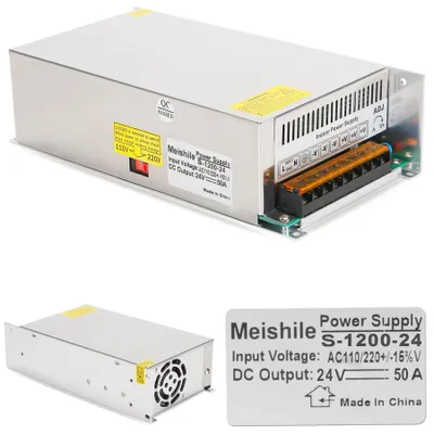 Productafbeelding van DC 24V 50A 1200W Schakelvoeding