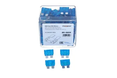 Produktbild von Maxgear Sicherungsset 15 A für Standard-Flachstecksicherungen im Fahrzeug