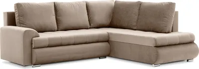 Produktbild von Ecksofa TOKIO V PRO mit Schlaffunktion L-förmig - Eckcouch mit 2 Bettkasten - Paros 02 Beige RECHTS (Muster 1)