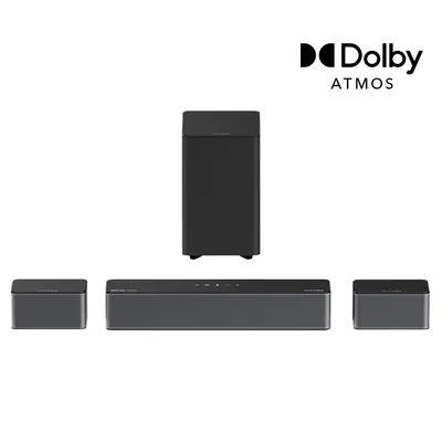 Produktbild von ULTIMEA 5.1 Soundbar mit Dolby Atmos, 3D Surround Sound System mit Subwoofer, 2 Rear-Lautsprechern, Soundbar Bluetooth 5.3 mit Einstellbarem Bass