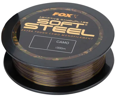 Produktbild von Fox Adaptive Camouflage Soft Steel 1000m - Karpfenschnur, Durchmesser/Tragkraft:0.31mm / 13lbs
