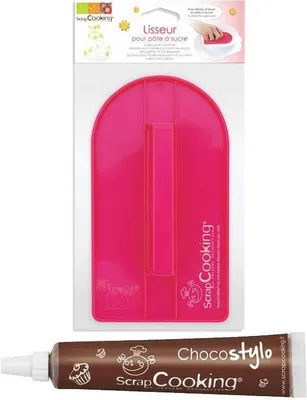 Produktbild von Fondantglätter für Zuckerteig + Schokoladenstift