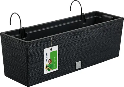 Produktbild von Prosperplast Blumentopf FURU CASE W Anthrazit 58 cm