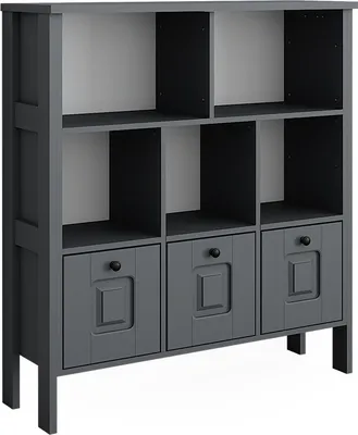 Image de Bibliothèque enfant Vitalispa Ajaton Gris 103.6x113.4cm, Model 50176