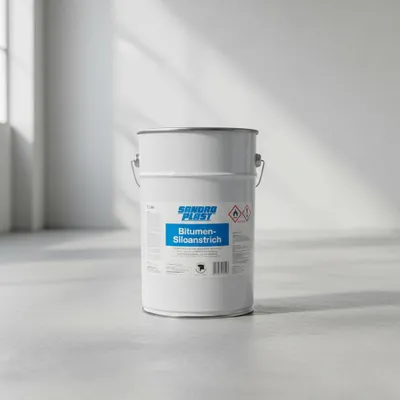Produktbild von Sandroplast Bitumen-Siloanstrich Silolack Silo-Lack Silo-Anstrich 10 Liter Gebinde
