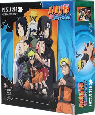 Image de Puzzle Naruto Shippuden - 250 elementów z ulubionymi bohaterami ninja