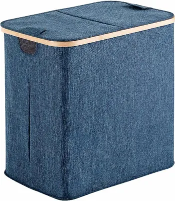 Immagine prodotto di YOSHI Cesto per biancheria 53x51x34cm, blu