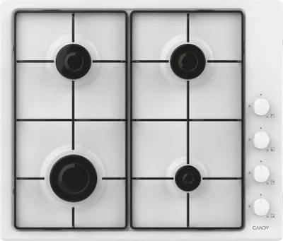 Immagine prodotto di Candy Idea CHW6LWW Piano Cottura da Incasso Gas 4 Fornelli Bianco
