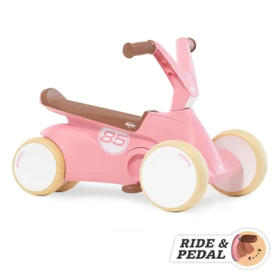 Obrázok produktu pre BERG GO2 Jazda na motokárach 2v1 Retro Pink