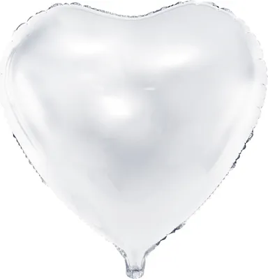 Immagine prodotto di Pallone Herzilein in foil bianco 61cm