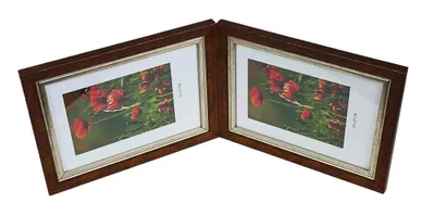 Obrázok produktu pre GALÉRIA multirám FLASH na fotografie 15x21 cm DOUBLE horizontálne/ horizontálne BRONZE